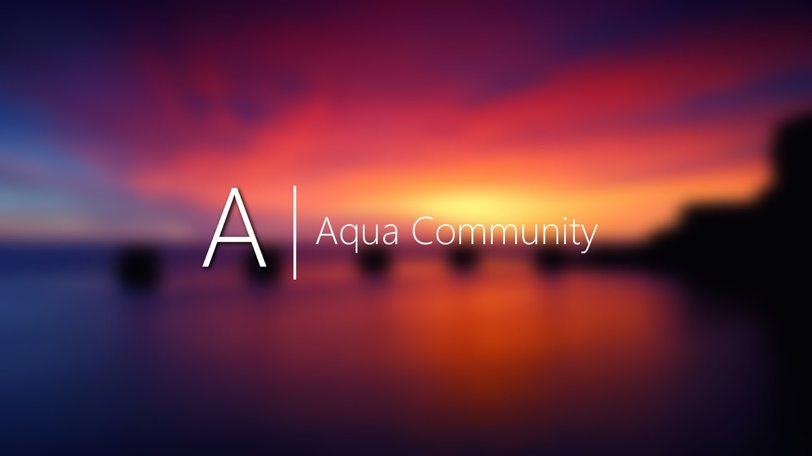 Aqua Community's birdsite header as of Jan 2018